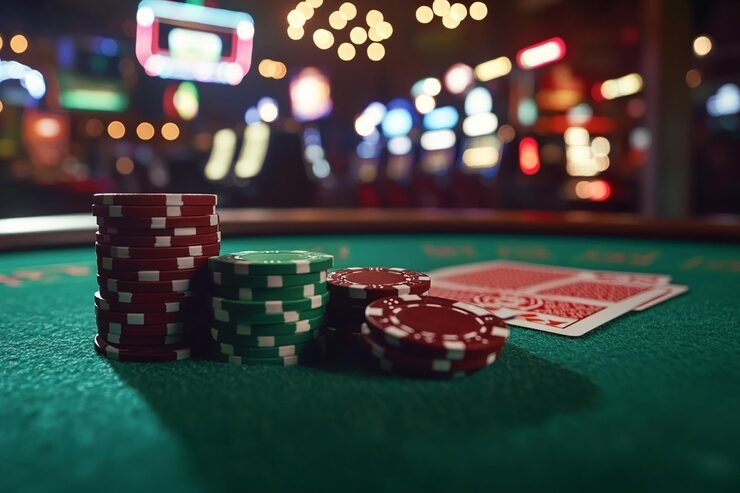 Live Gaple domino table on master domino99 with tile display